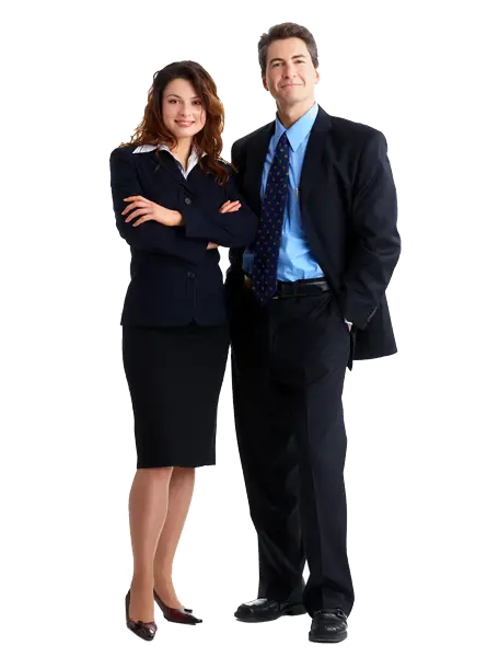Business Attire for Man and Woman