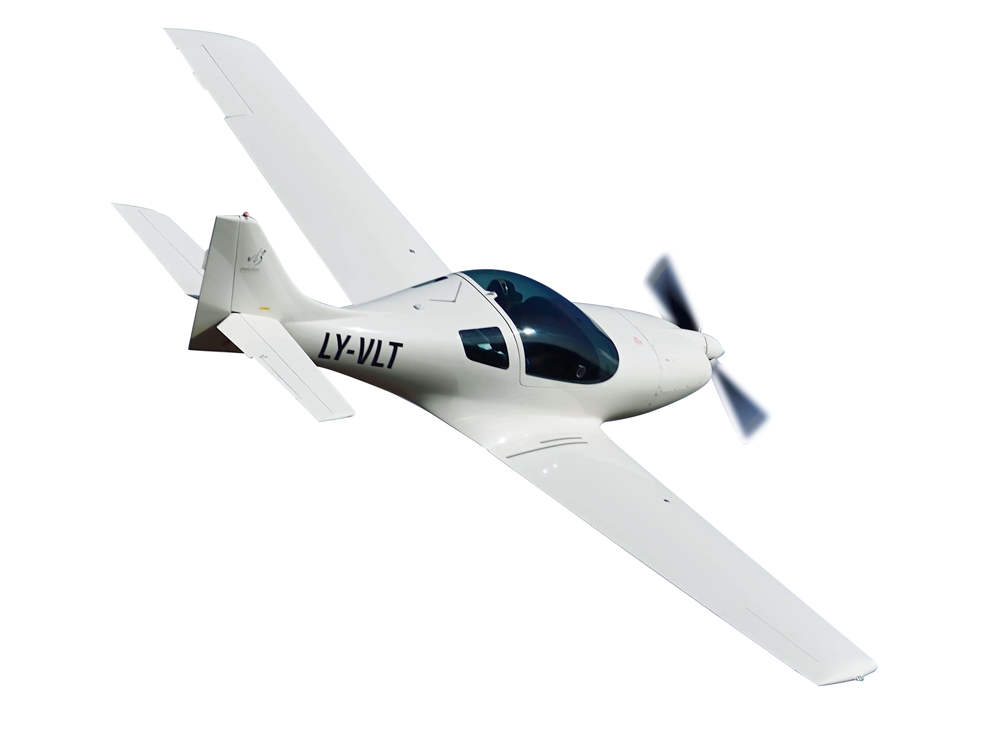 White Propeller Airplane Illustration