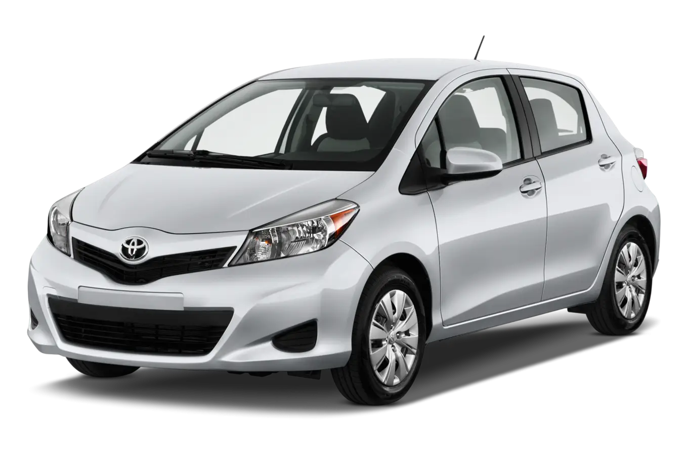 Silver Compact Car for Urban Driving