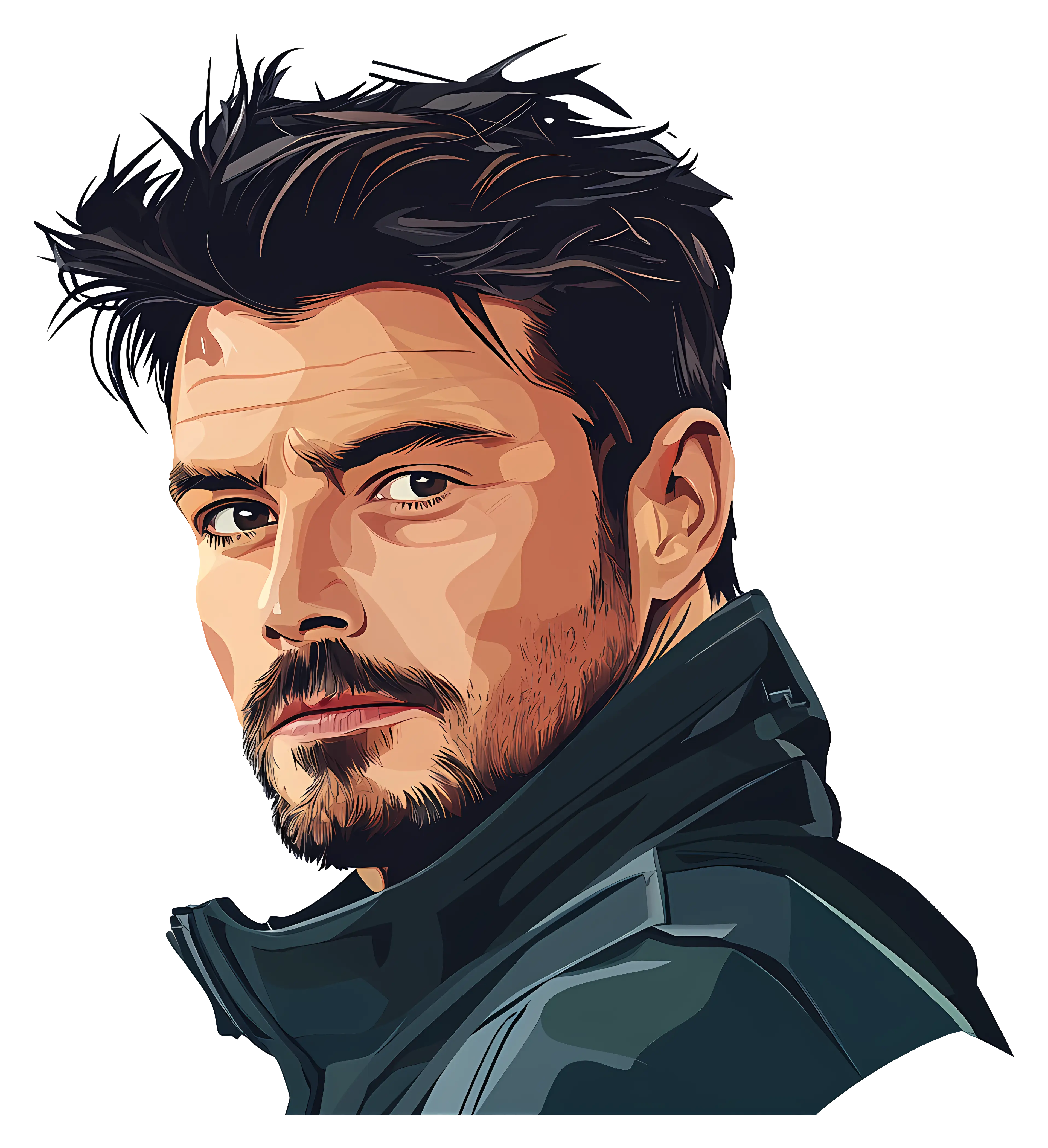 Man Portrait Illustration