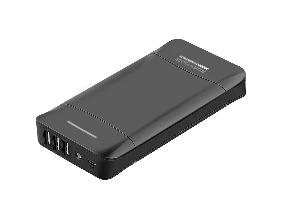 Black Portable Power Bank for Charging Devices