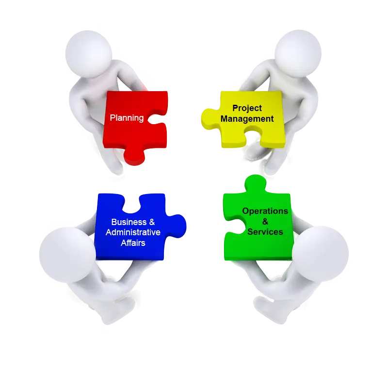 Business Puzzle Pieces