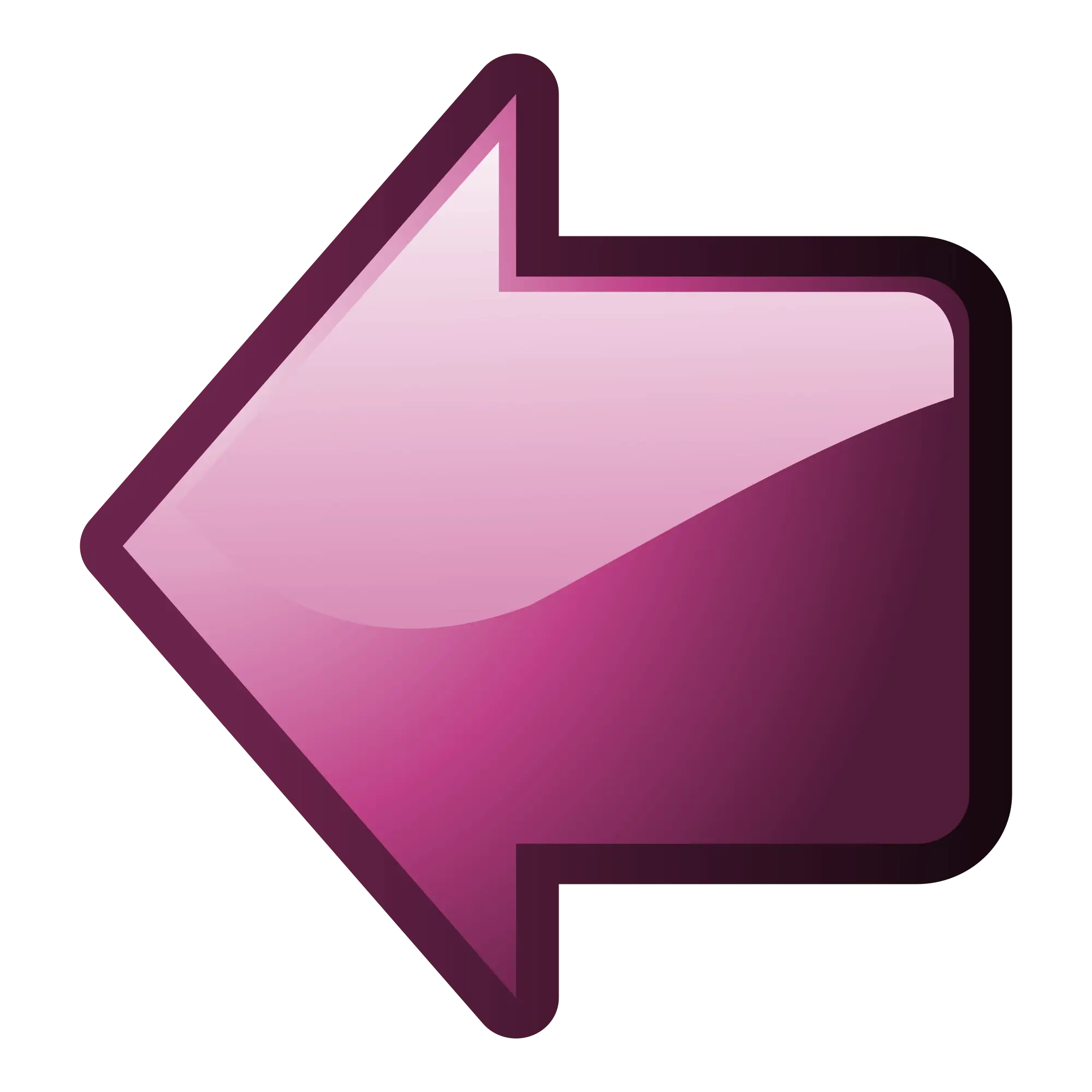 Purple Left Arrow
