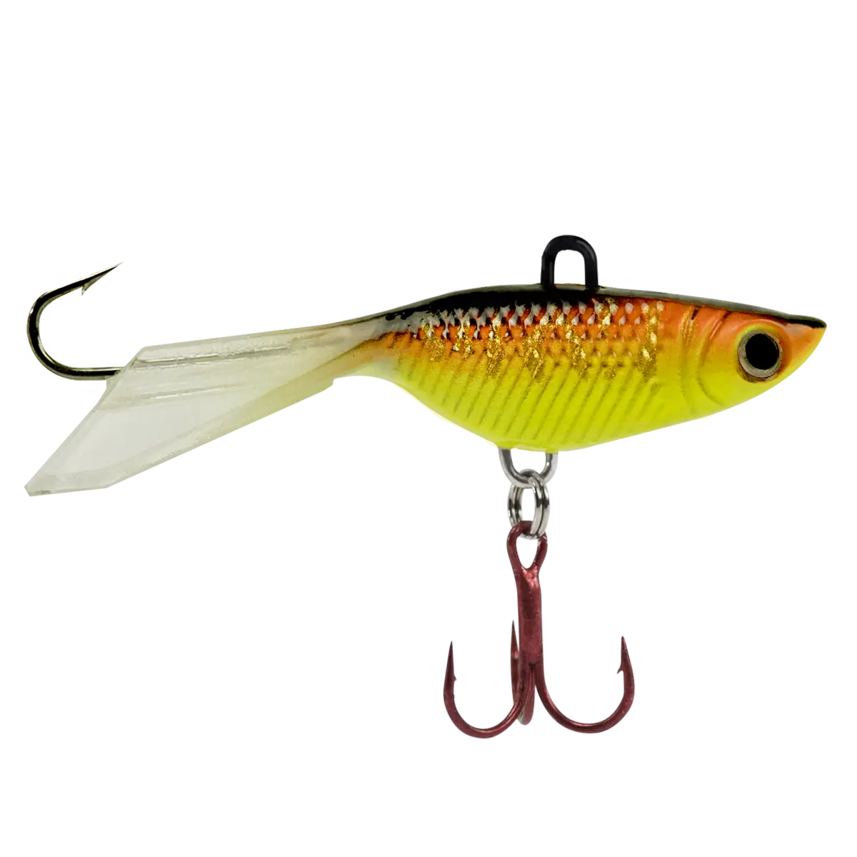Yellow Fishing Lure with Hook