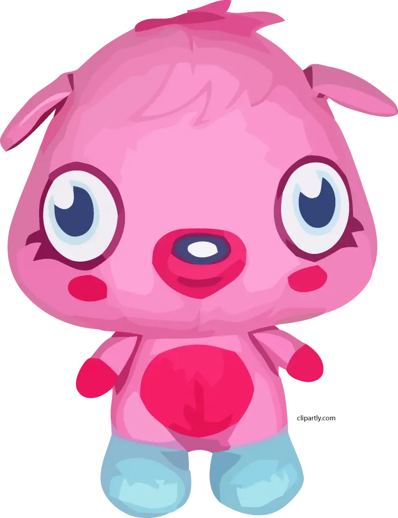 Cute Pink Cartoon Creature