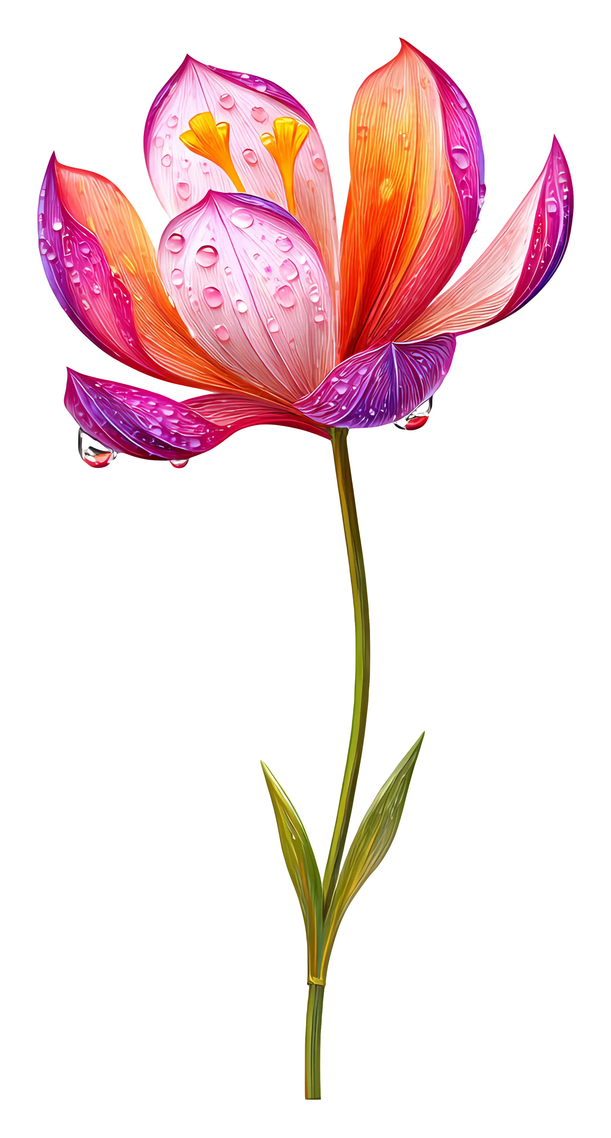 Colorful Flower Illustration