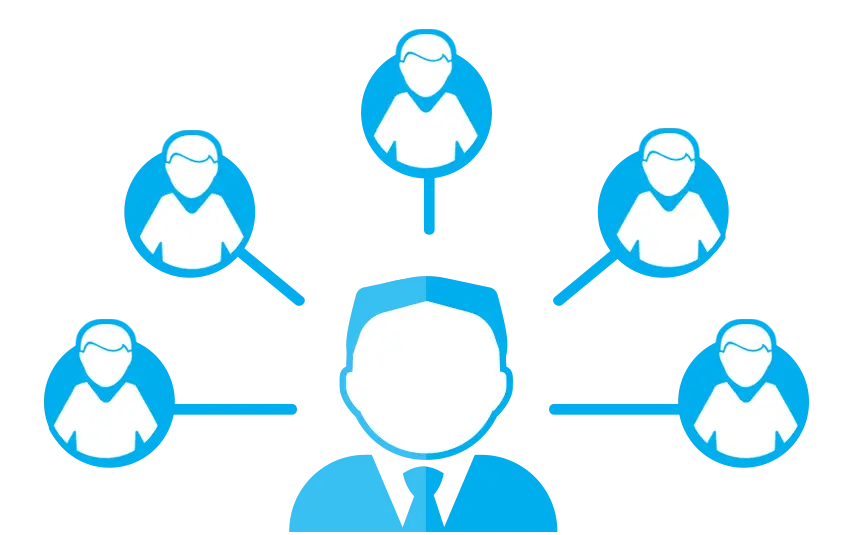 Network Diagram Showing Connections