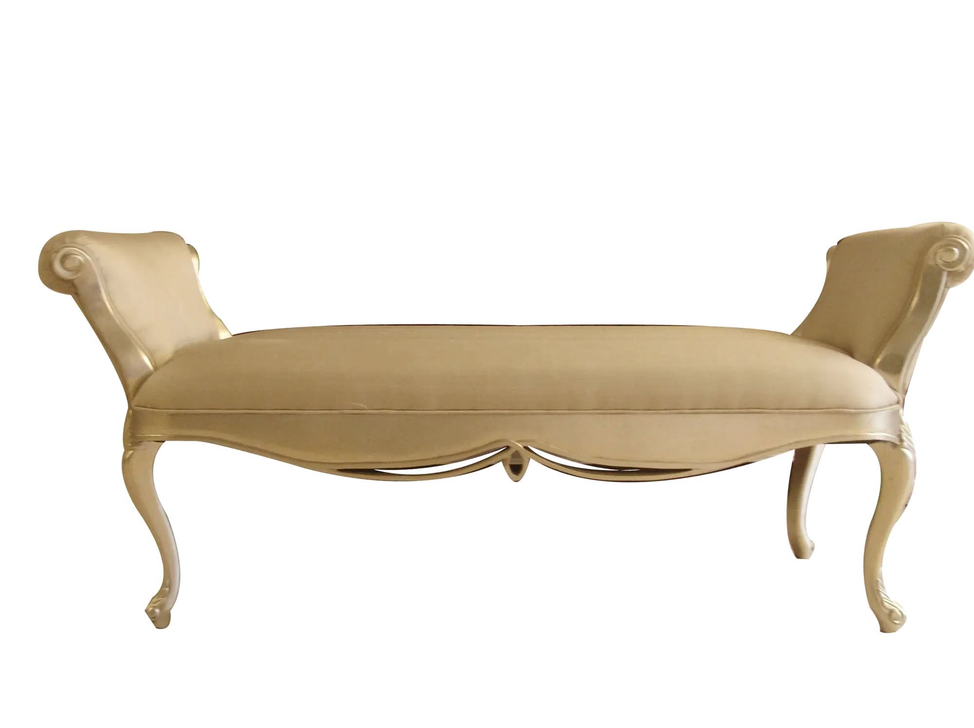 Luxurious Beige Bench for Interior Decor
