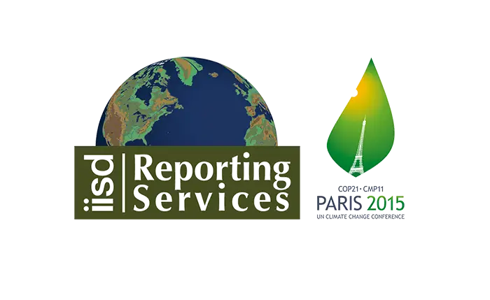 IISD Reporting Services Paris 2015 Logo