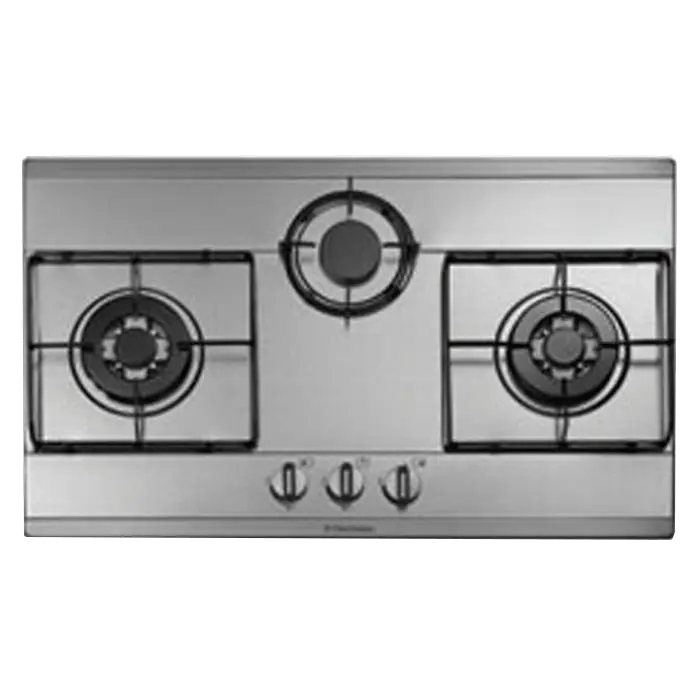 Stainless Steel Gas Stove with Knobs