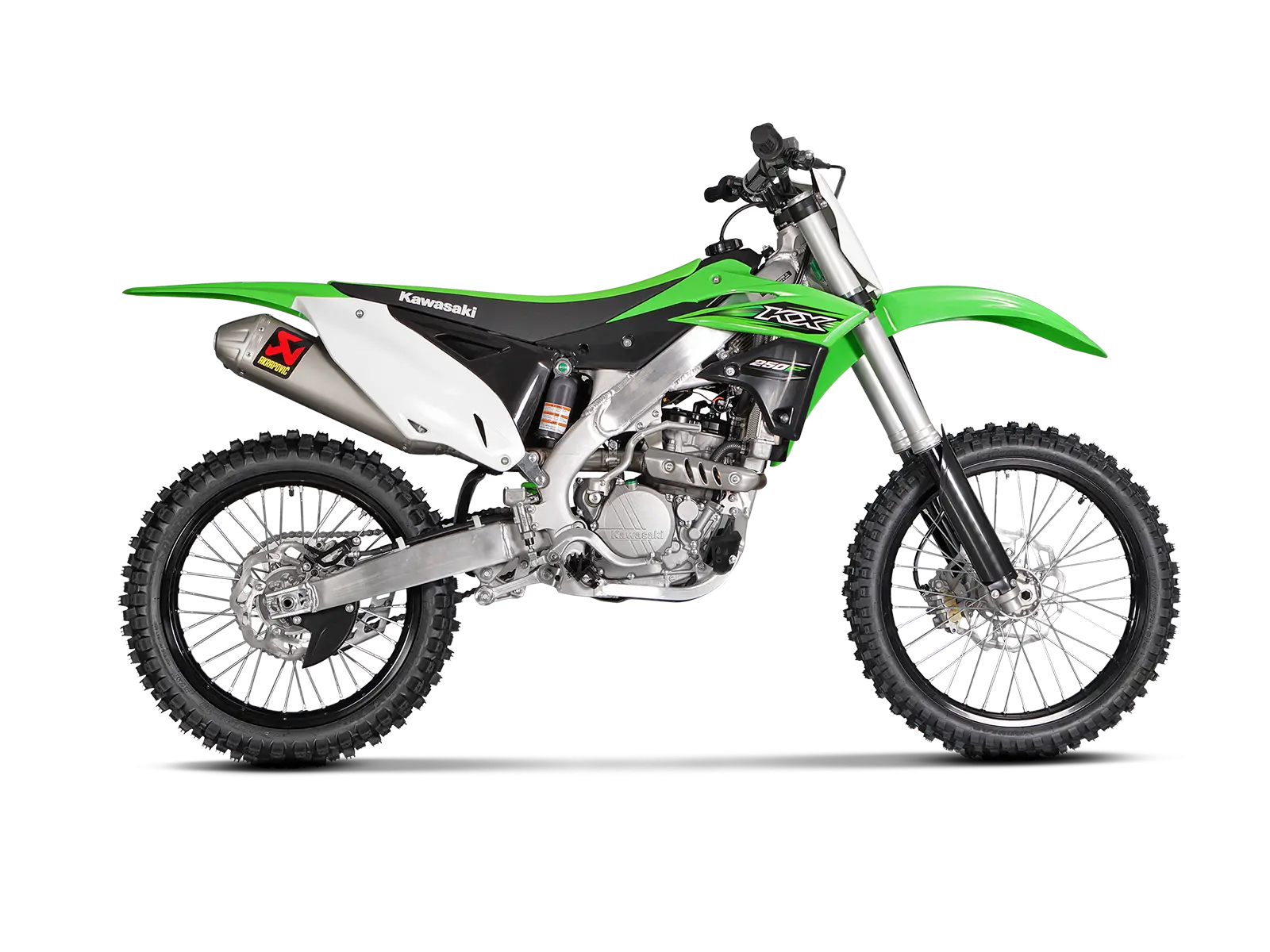 Green Motocross Bike for Off-Road Adventures