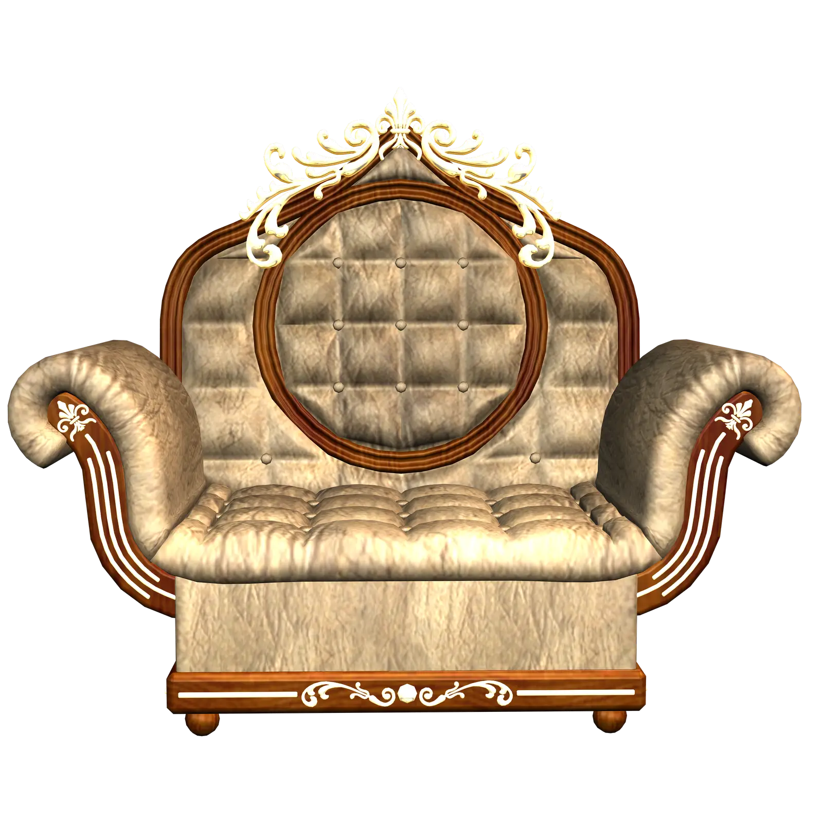 Ornate Comfortable Chair