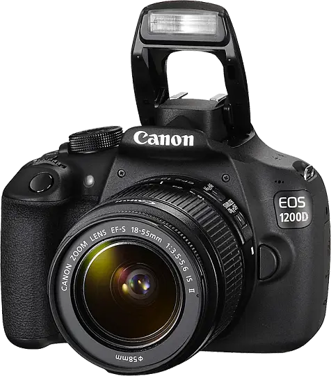 Black Professional DSLR Camera