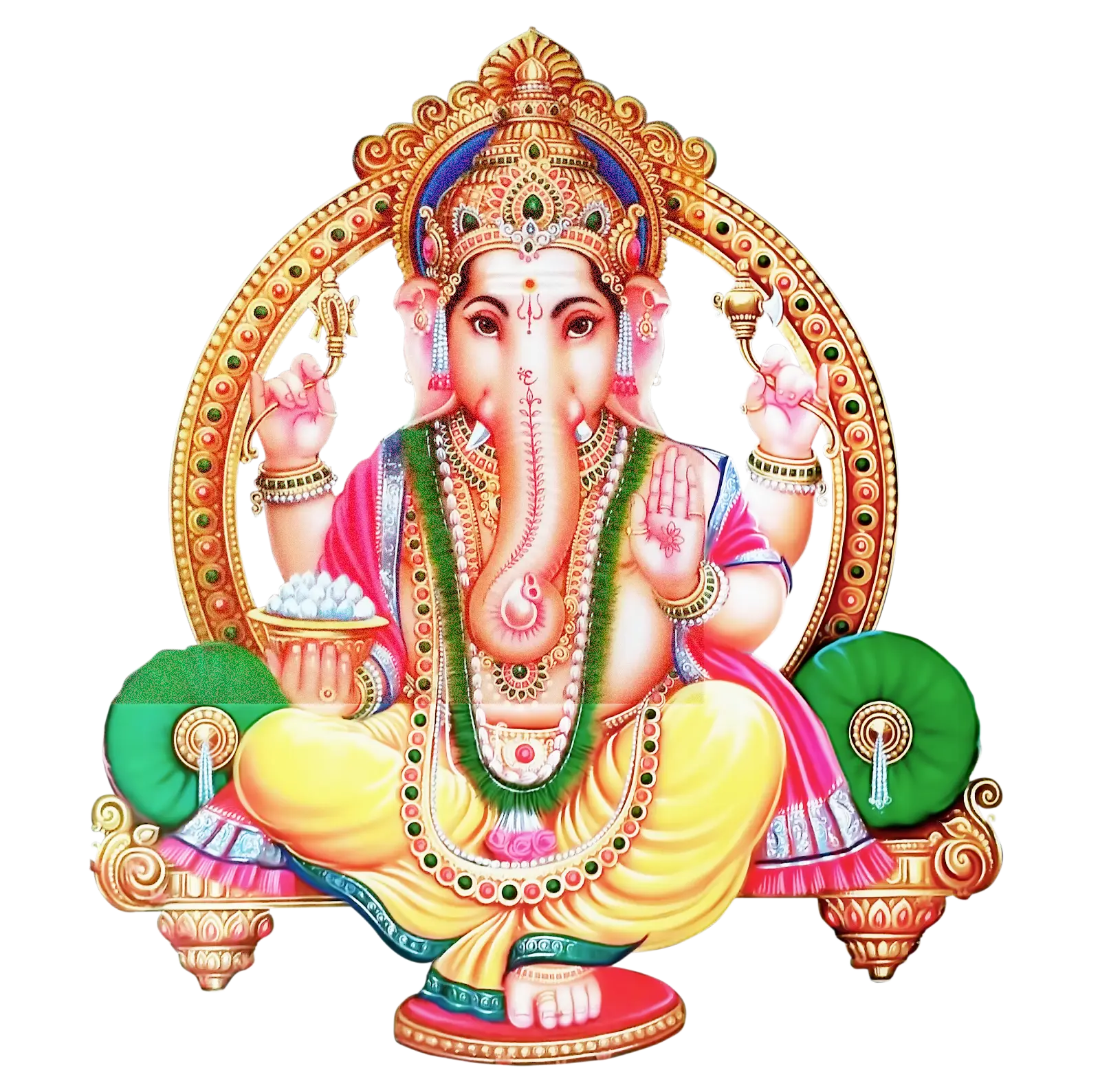 Ganesha Deity Illustration