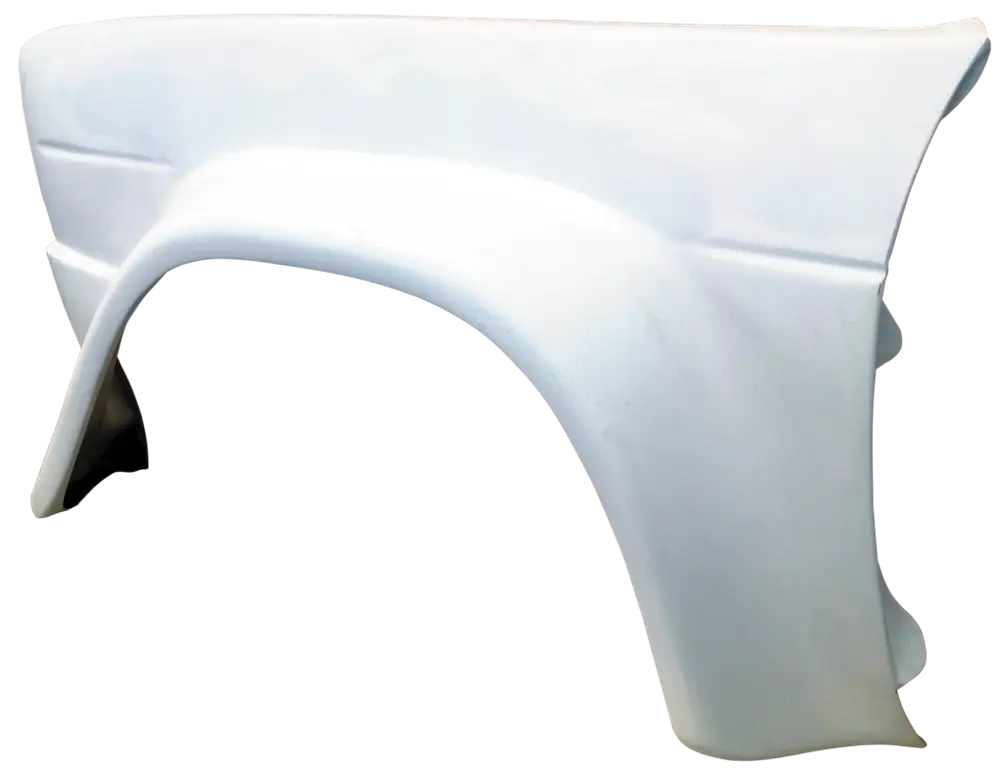 White Car Fender Auto Part