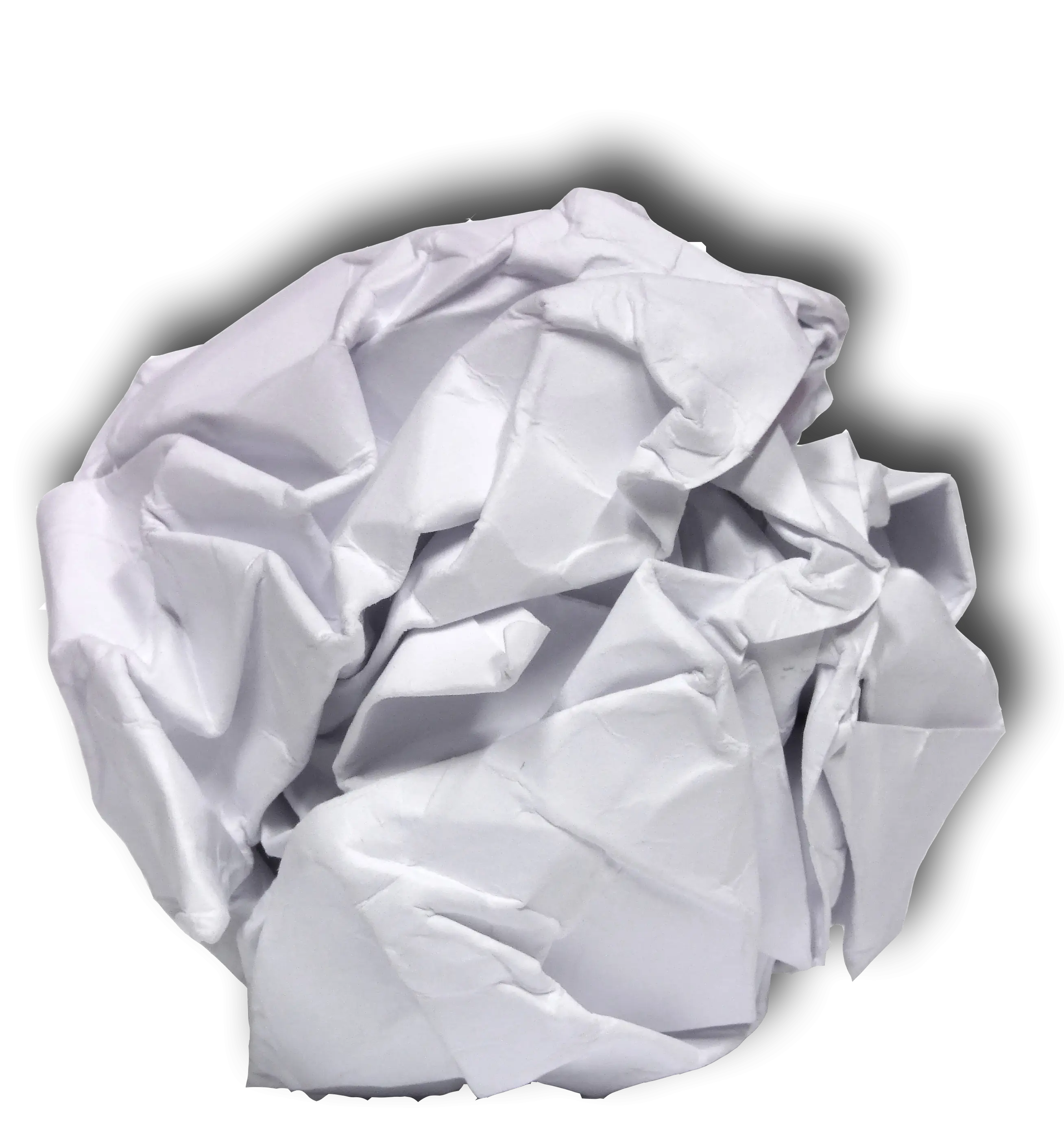 Crumpled Paper Ball