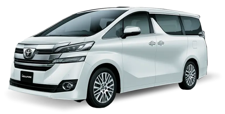 White Minivan in Modern Design