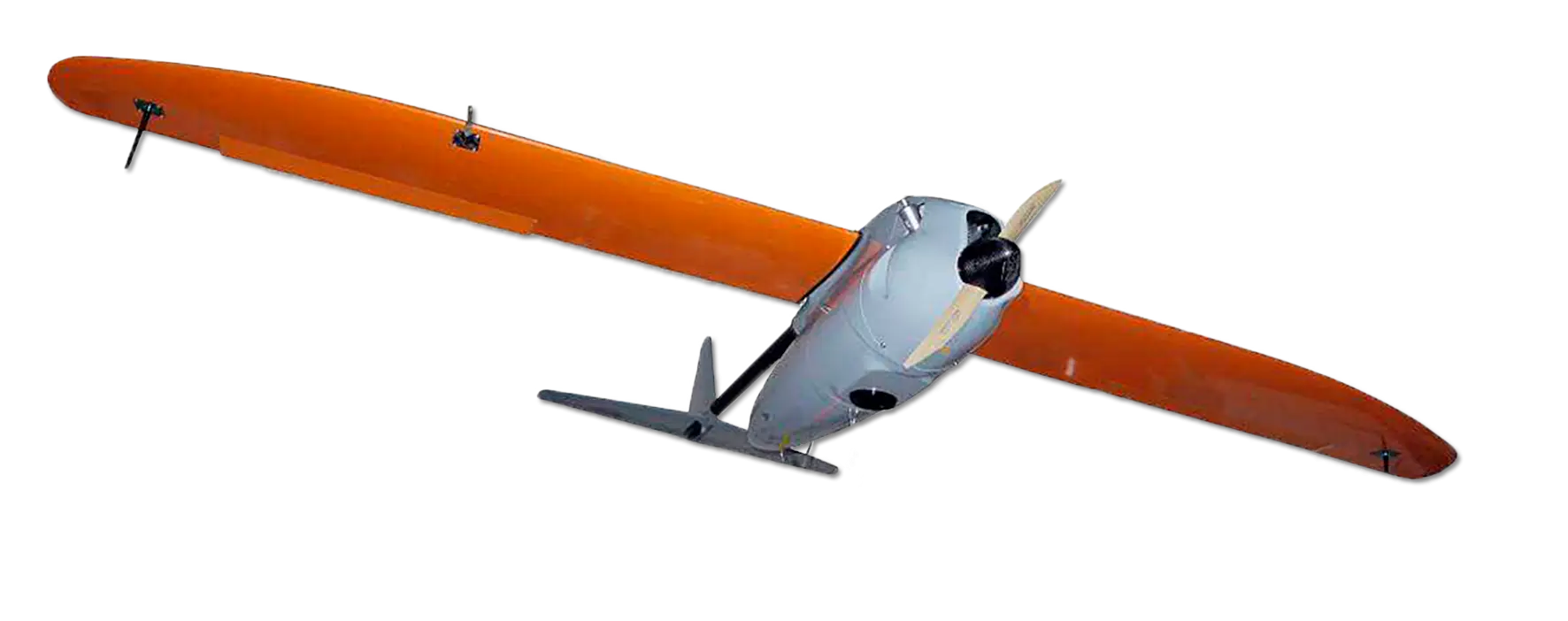 Orange Glider Airplane