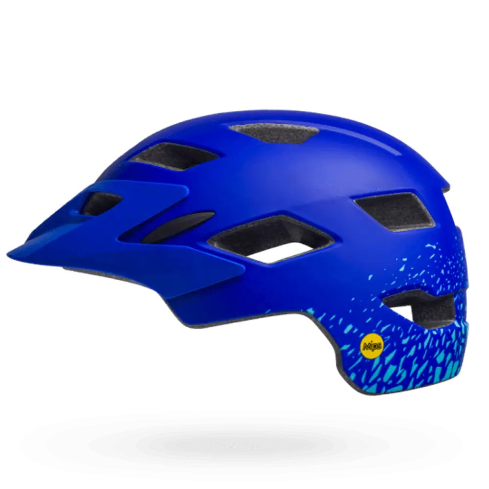 Modern Blue Bike Helmet for Safety