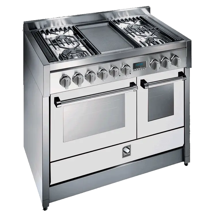Stainless Steel Oven with Gas Stove