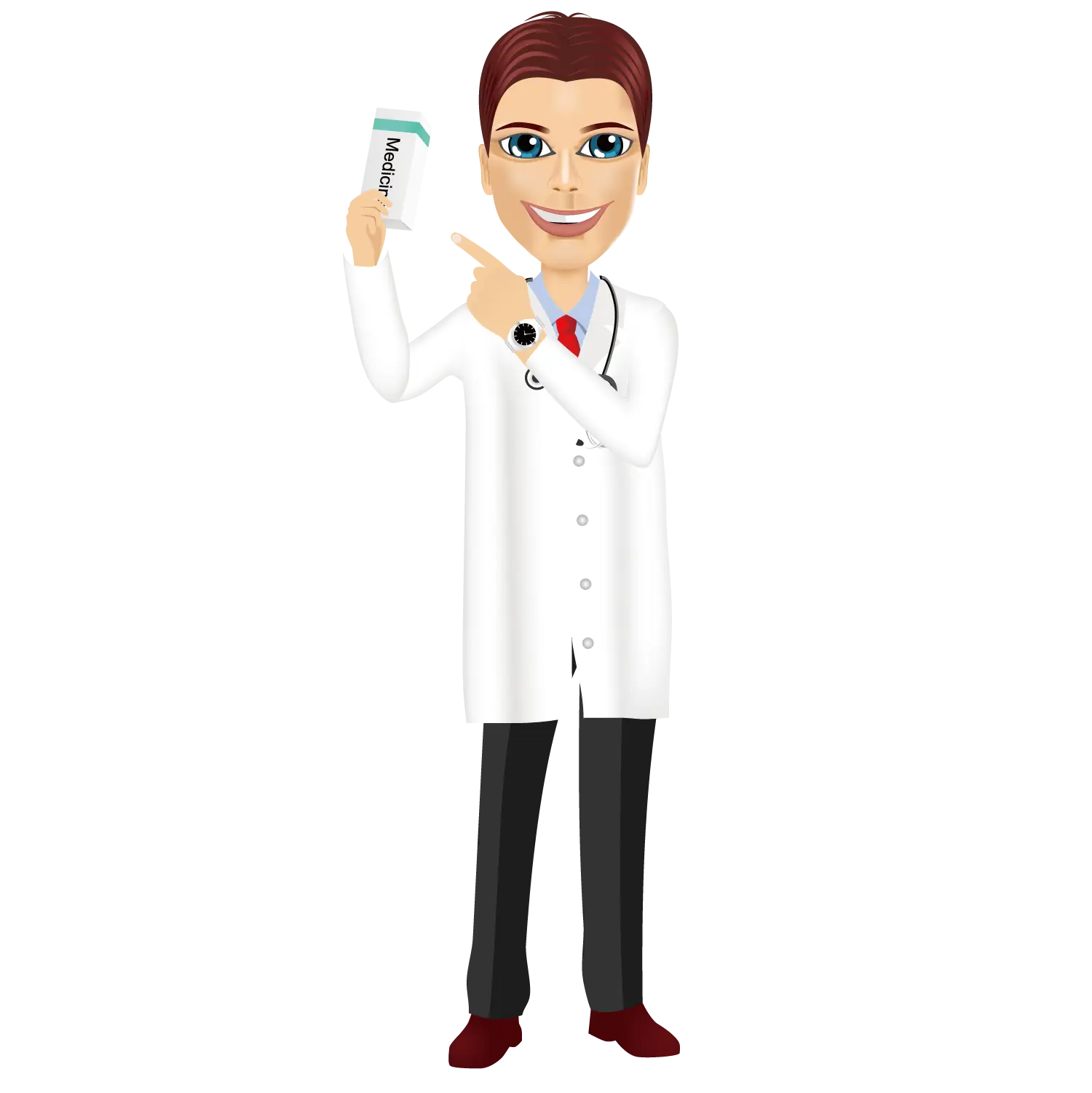 Doctor Holding a Syringe