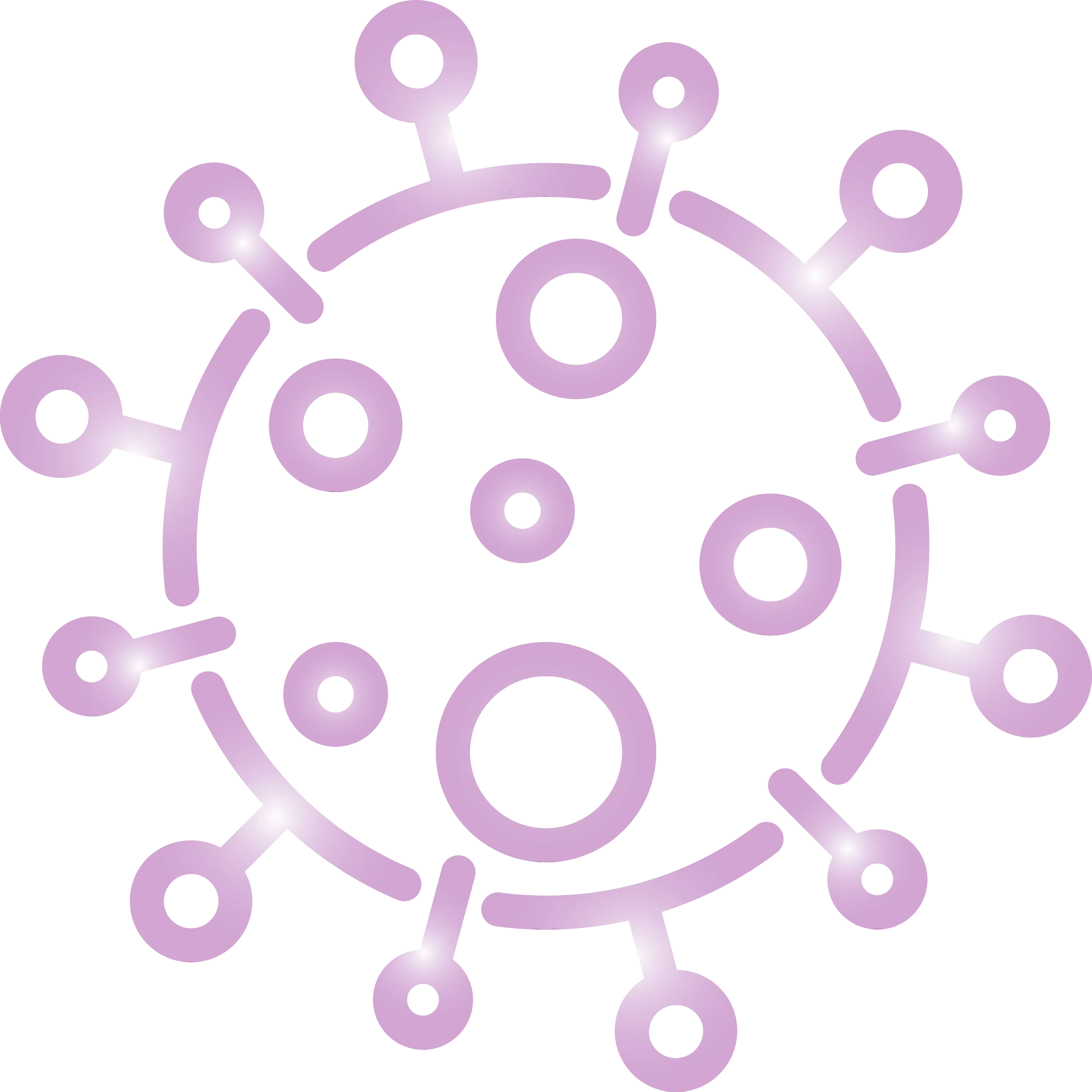 Purple Virus Illustration