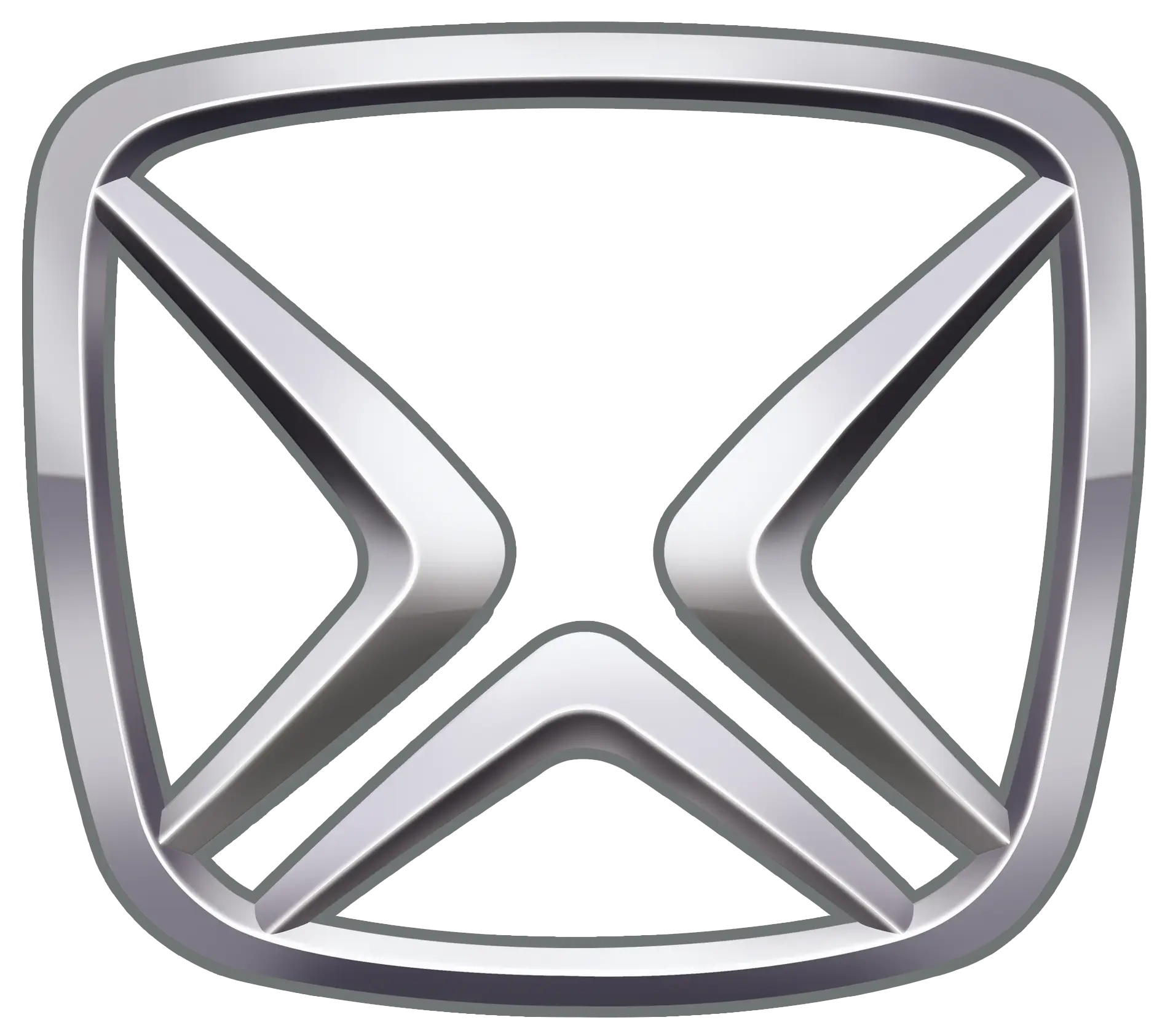 Silver Car Logo
