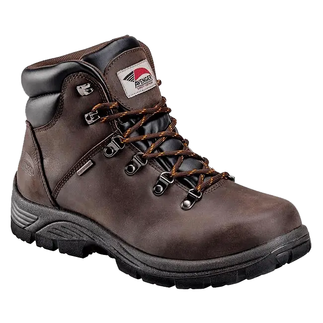 Durable Brown Hiking Boot