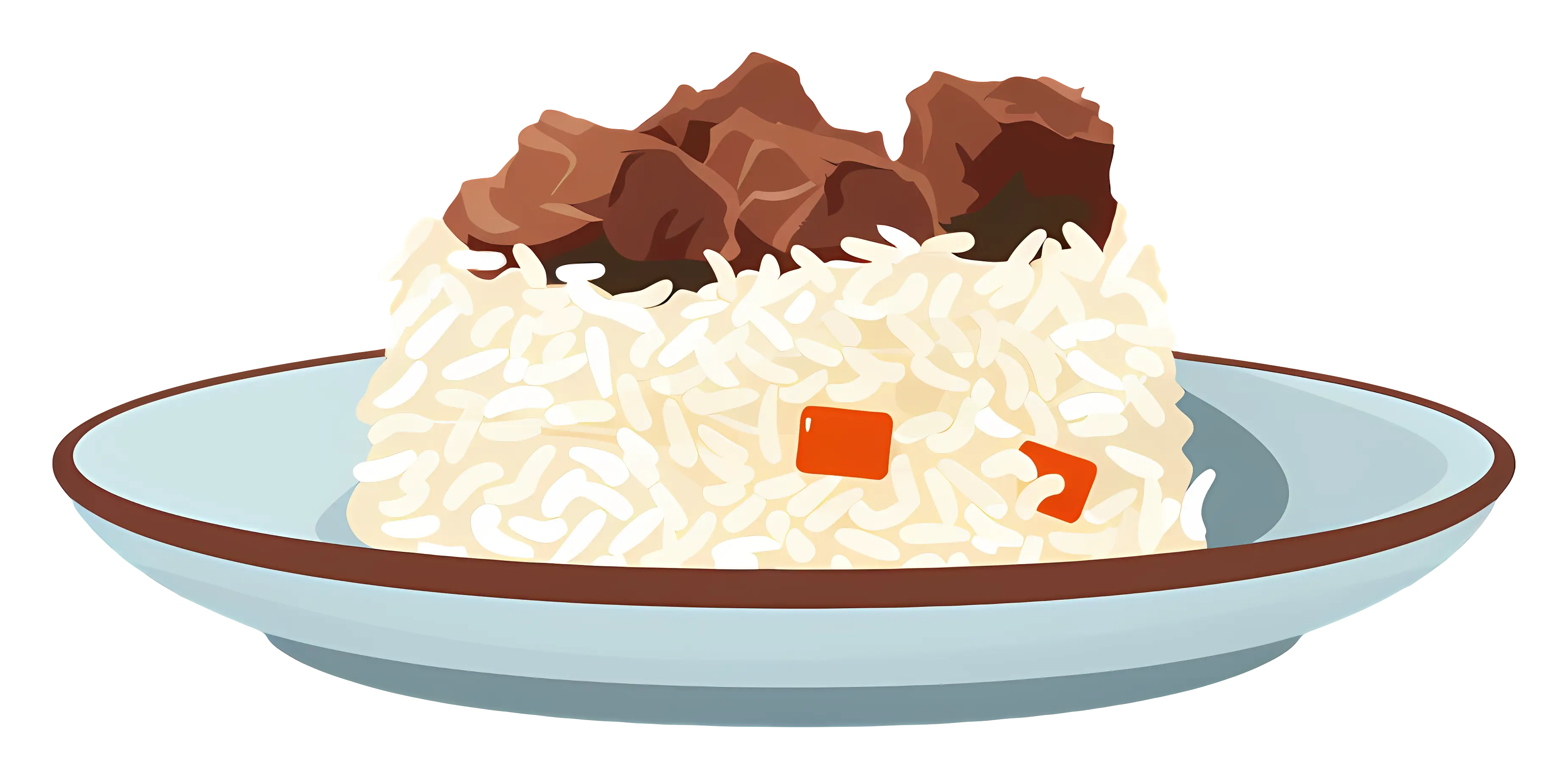 Colorful Rice with Beef and Vegetables