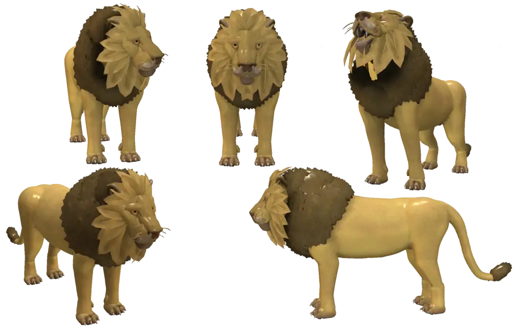 Group of Lions