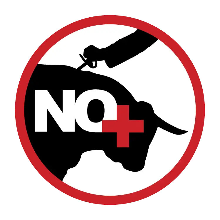 No Bullfighting Protest Logo
