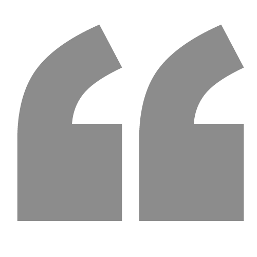 Gray Quotation Marks
