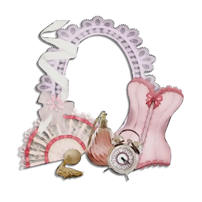 Vintage Corset and Accessories Doodle