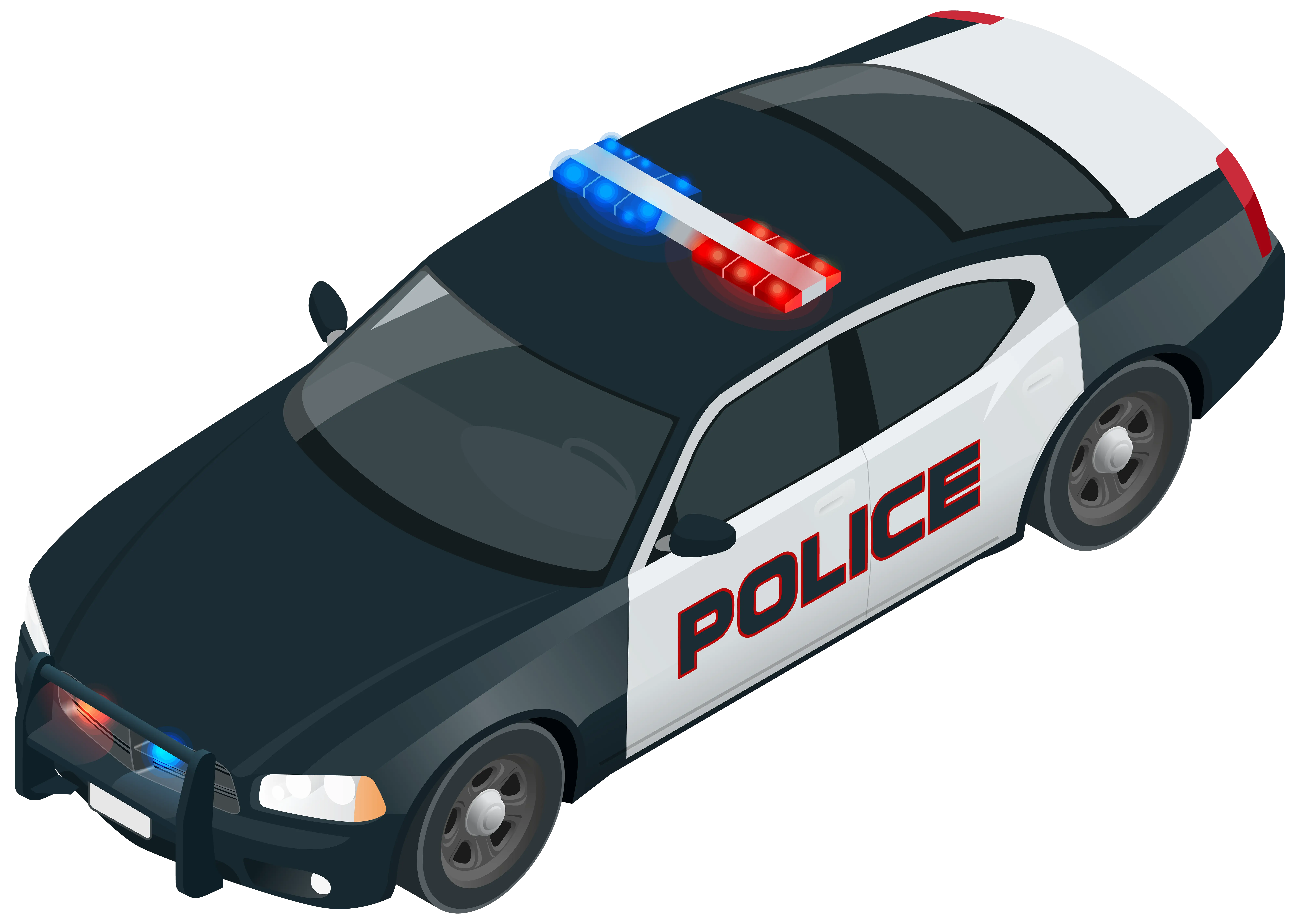 Police Car with Siren