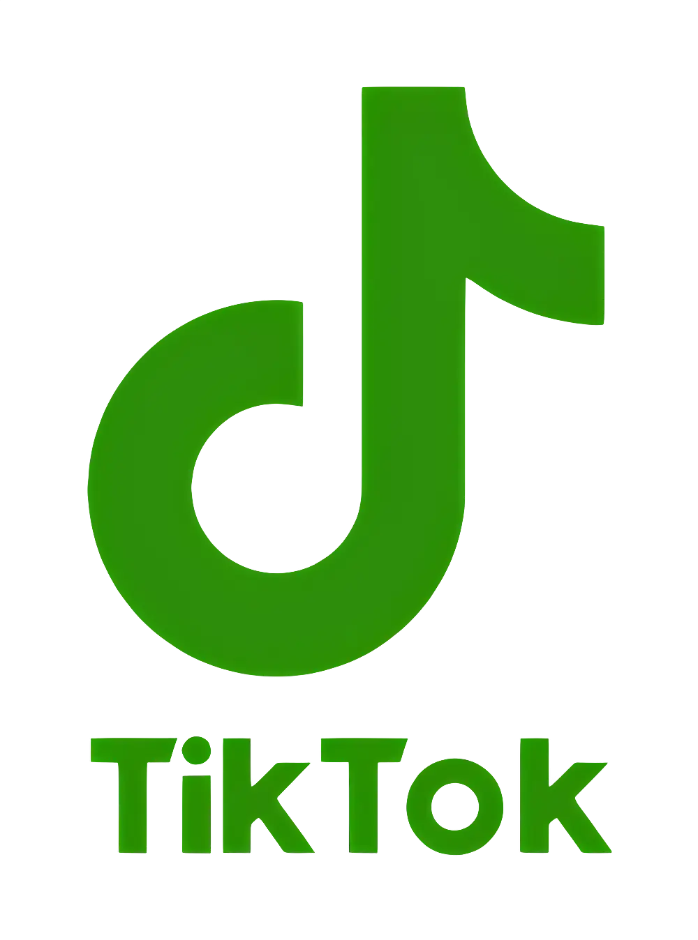 Red TikTok Logo