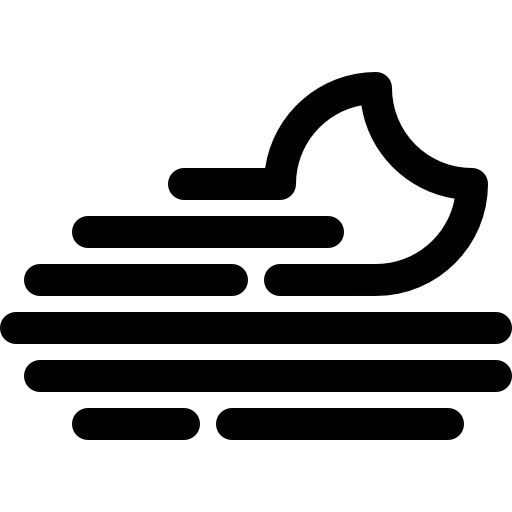 Moon and Fog Weather Icon