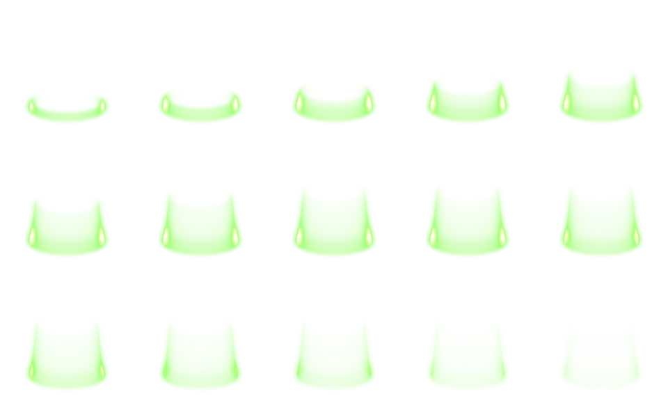 Green Glow Effect for Digital Designs