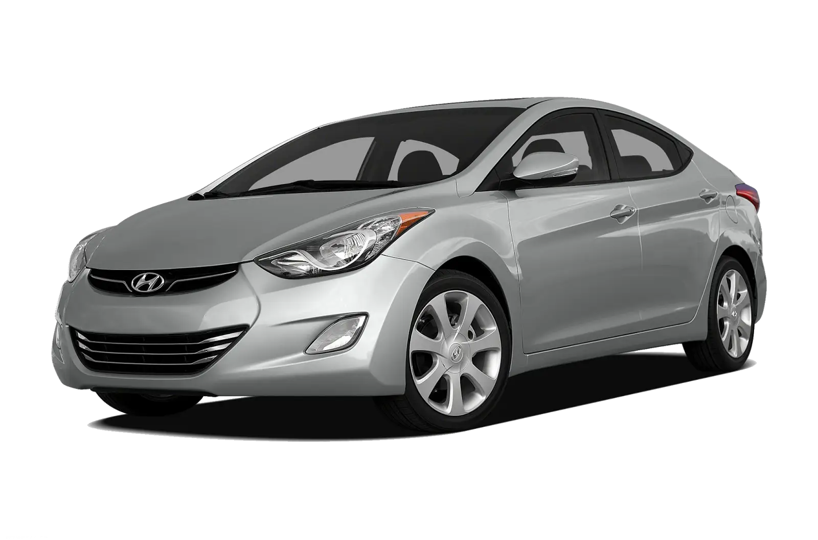 Silver Sedan Car with Sleek Design