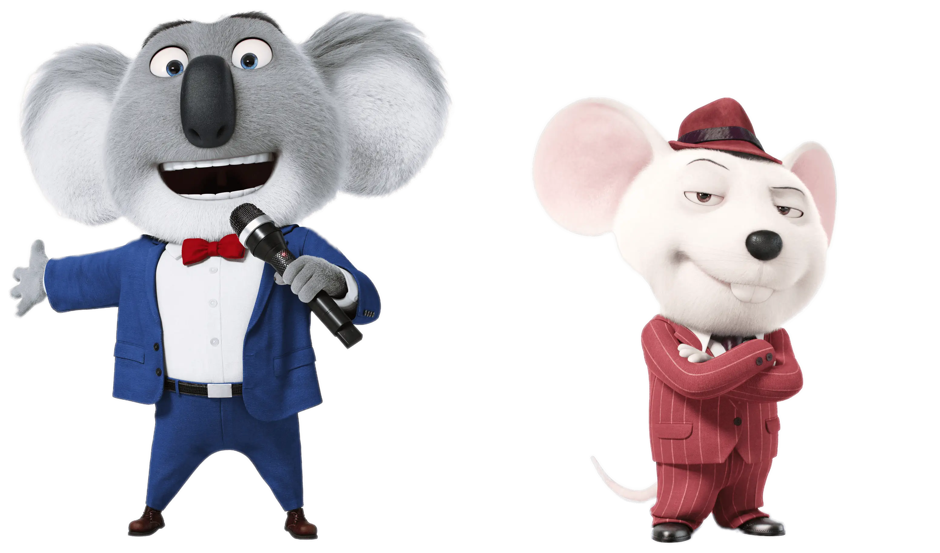 Animated Koala and Mouse Characters