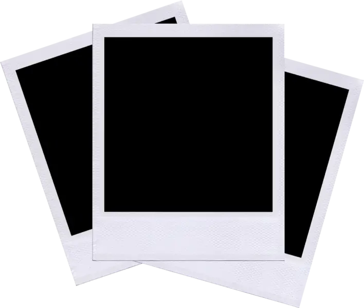 Blank Stacked Photo Frames for Memories