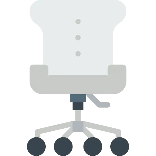 Rolling Office Chair with Adjustable Height