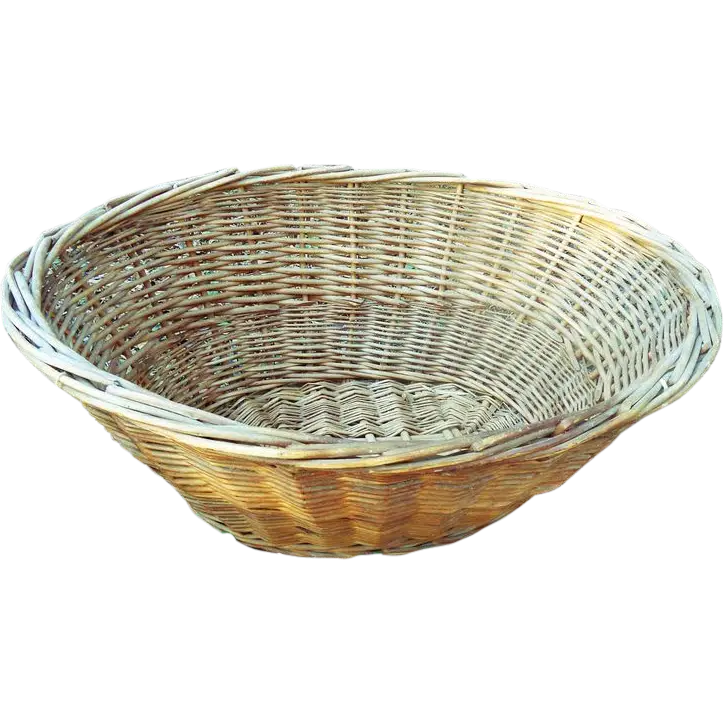 Handcrafted Wicker Basket for Storage