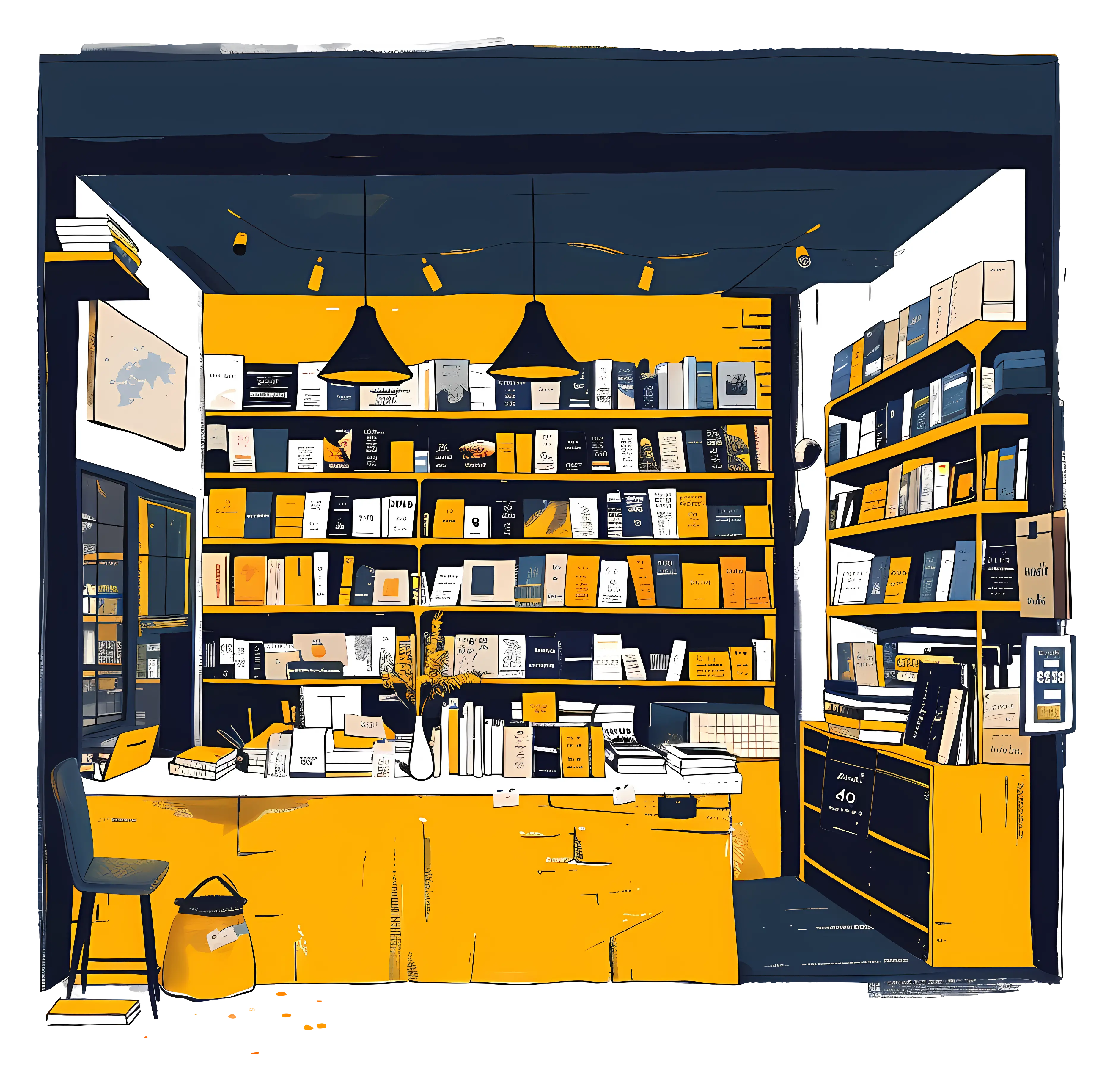 Modern Bookstore