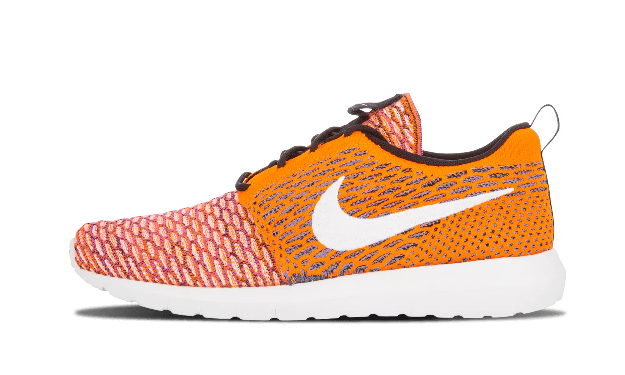 Bright Orange Sports Running Shoes