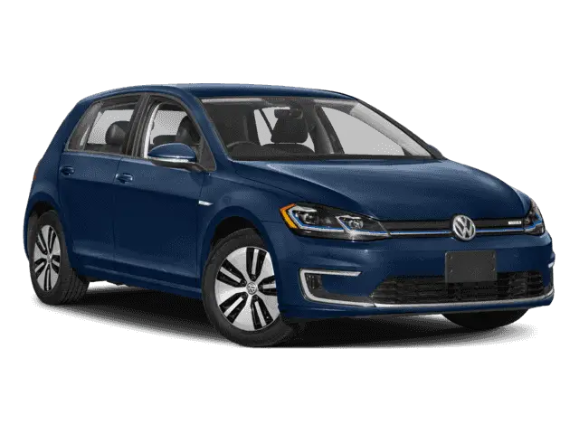 Blue Compact Hatchback Car