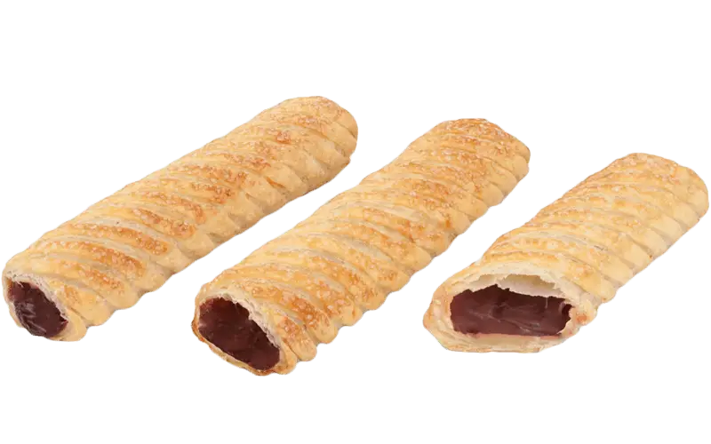 Chocolate-Filled Cookie Pastry Rolls
