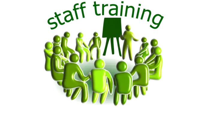 Team Staff Training Illustration
