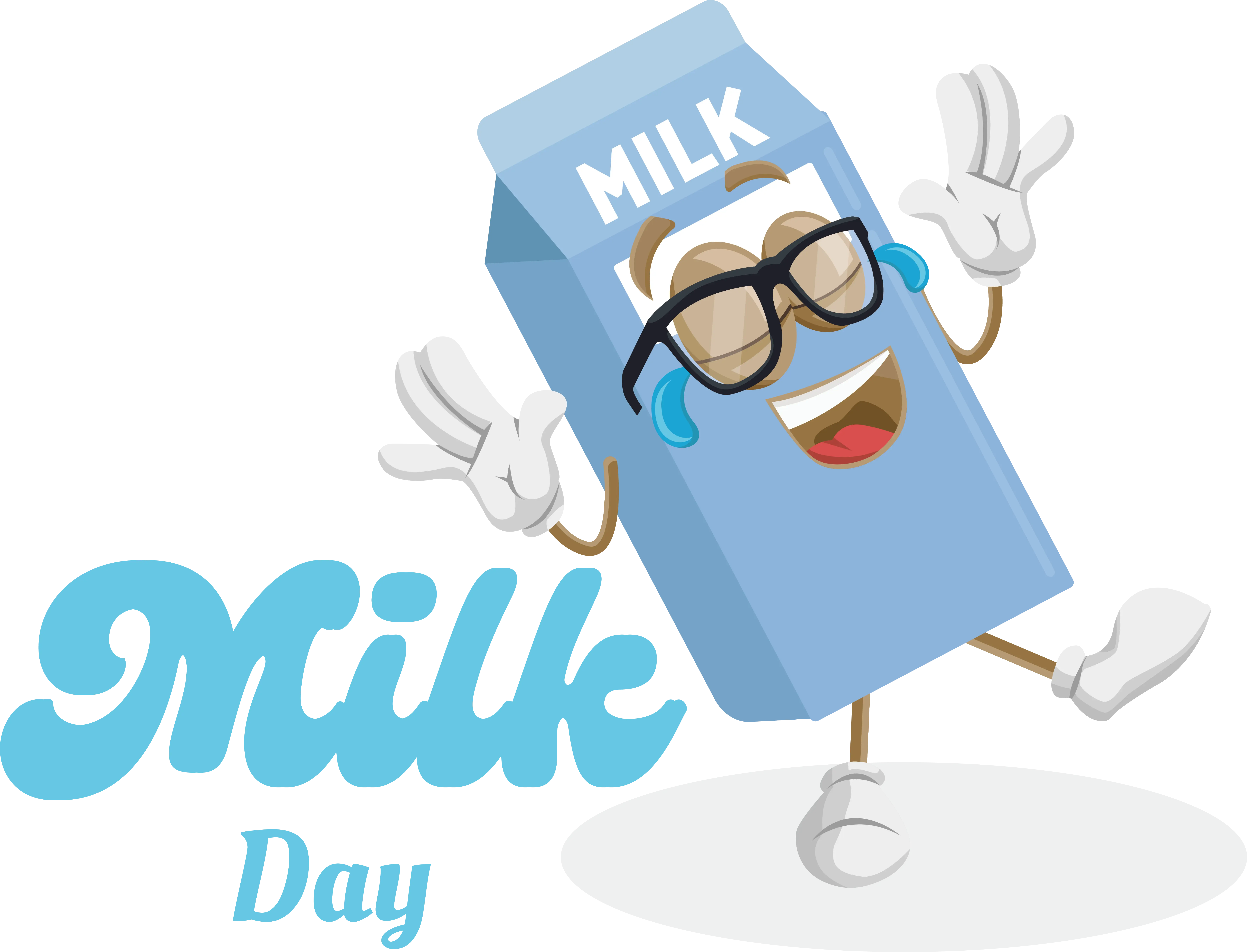 Animated Milk Carton for Milk Day Celebration