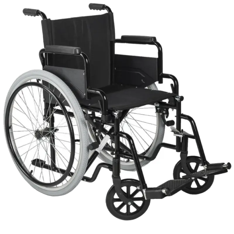 Black Wheelchair for Mobility Aid