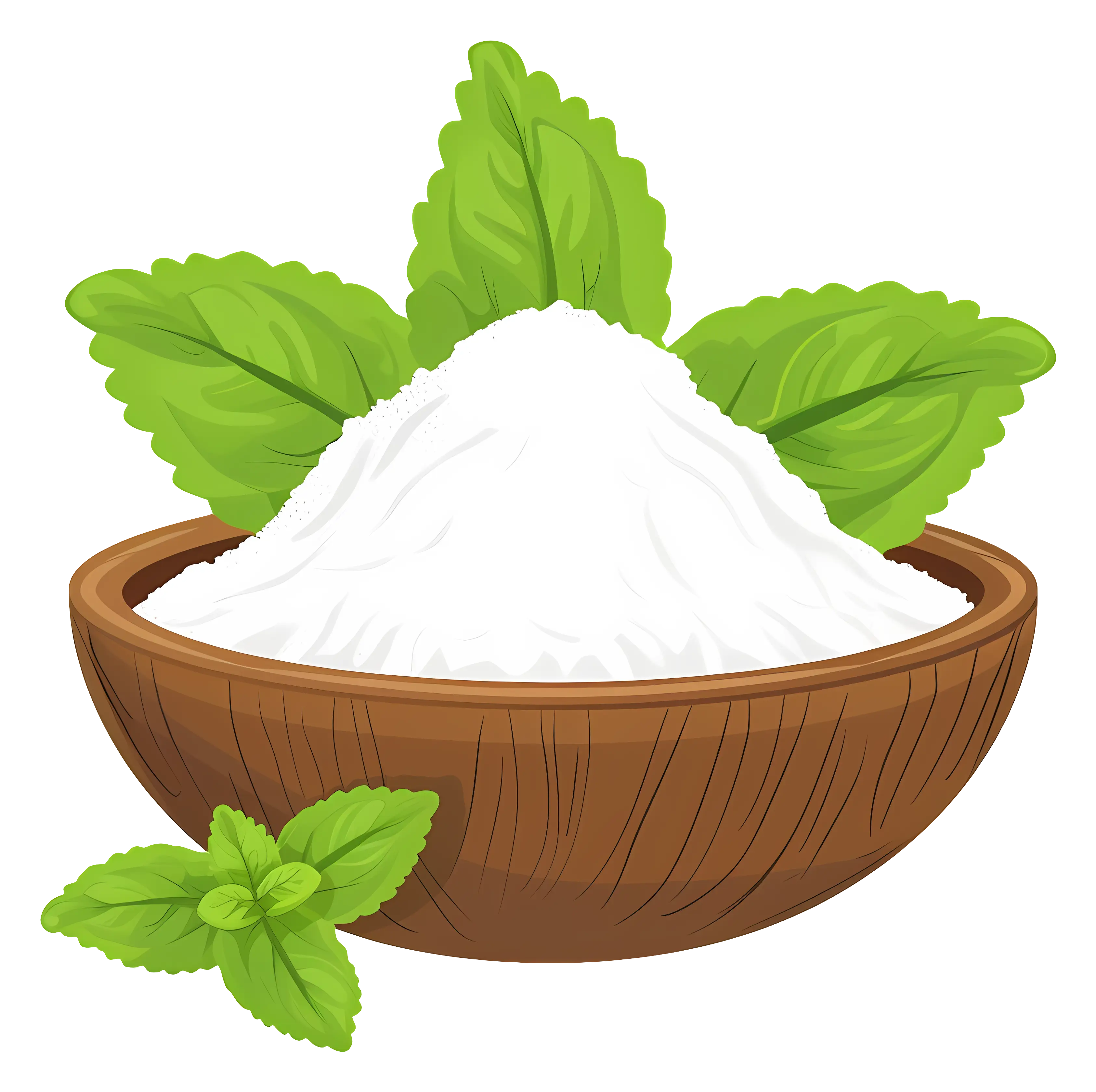 Bowl of Fresh Powdered Sugar